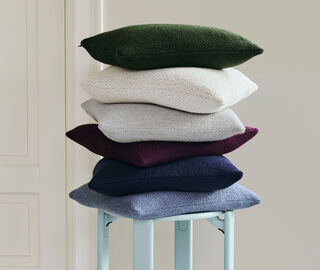 Hay 'Texture' cushion, burgundy BURGUNDY HAY125TEX270BUR