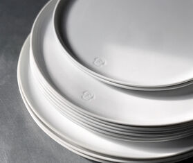 Kay Bojesen 'Kay' plate large, set of four WHITE KABO22KAY136WHI