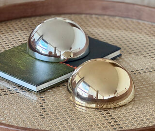 By Gabs 'Meia Lua' sculpture, silver SILVER GABS24MEI738SIL