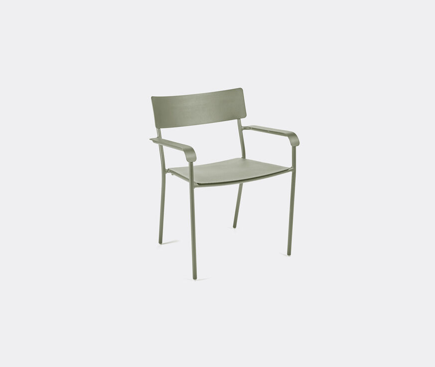 Serax 'August' chair with armrests, light green Light green SERA19AUG606GRN