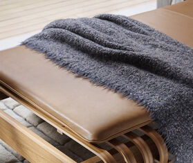 Cassina 'Multi Plaid', grey GREY CASS22MUL406GRY