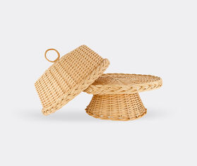 House of Capricorn 'Vit&oacute;ria' cake stand, natural BEIGE HOCA26VIT731BEI