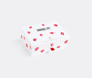 L'Objet 'Smoking Lips' incense set, white WHITE LOBJ26SMO908MUL