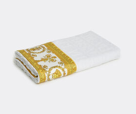 Versace 'I Love Baroque' bath sheet, white WHITE VERS22BAT907WHI