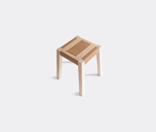 Origin Made 'Low Stool' LIGHT BROWN ORMA22LOW532BEI