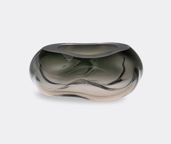 Alexa Lixfeld Glass Sculpture  - Ocean Open  Grey undefined ${masterID} 2
