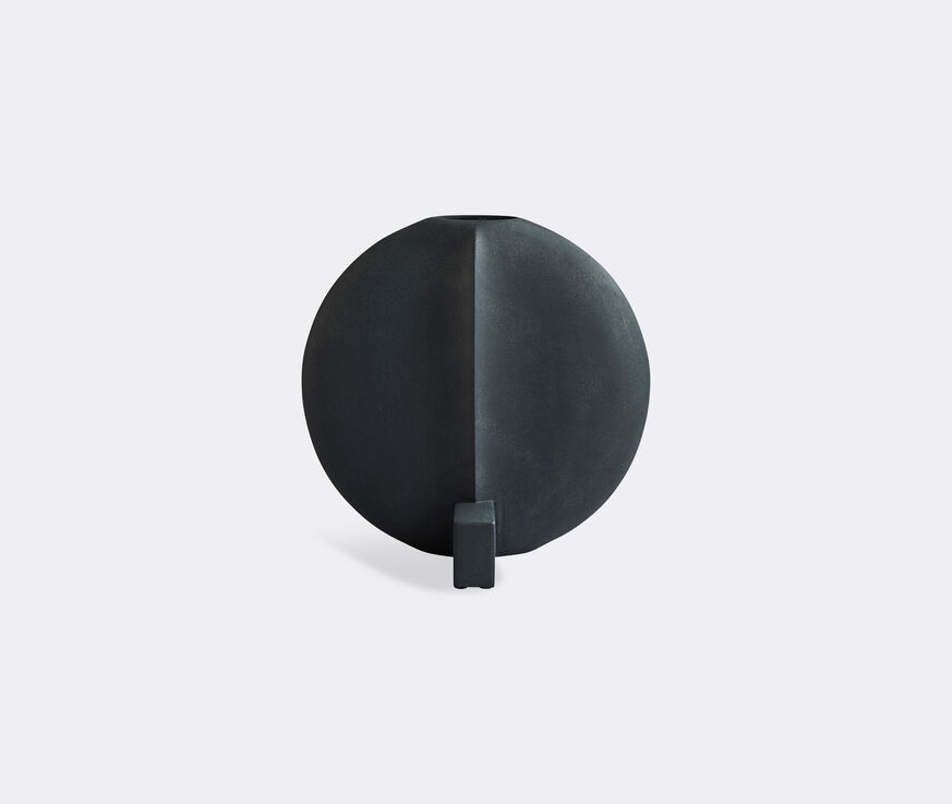 101 Copenhagen 'Guggenheim' vase, big, black  COPH21GUG467BLK