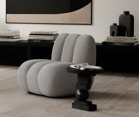 101 Copenhagen 'Artist' side table, coffee BROWN COPH24ART748BLK