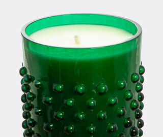 KLIMCHI 'Hobnail' candle, Christmas, dark green GREEN KLIM25CHR104GRN