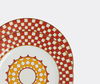 La DoubleJ 'Apollo' dessert plate, set of two, multicolor MULTICOLOUR LADJ24APO199MUL