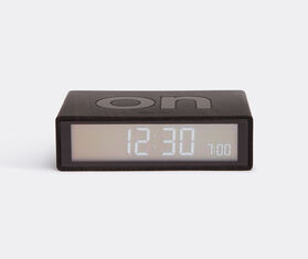 Lexon 'Flip Clock 2' alarm clock LIGHT BROWN LEXO18FLI201BRW