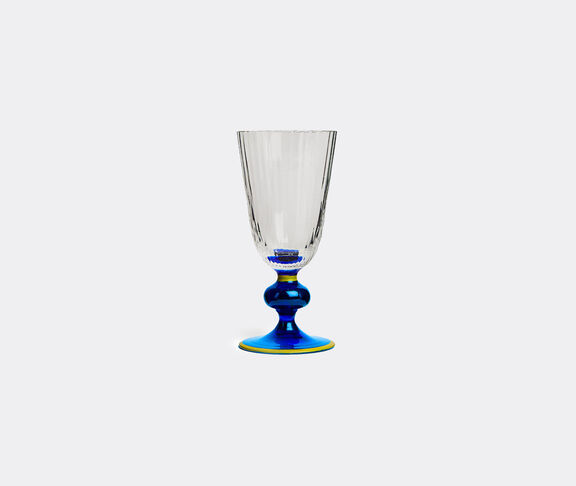 La DoubleJ 'Perfetto' wine glass, blue undefined ${masterID}