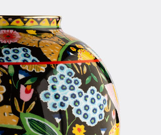 La DoubleJ 'Colombo Bubble Vase', large BLACK LADJ19COL628BLK