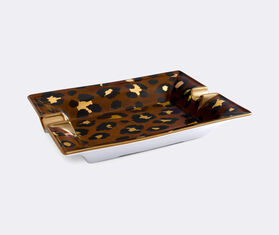 L'Objet 'Leopard' ashtray BROWN LOBJ22LEO484BRW