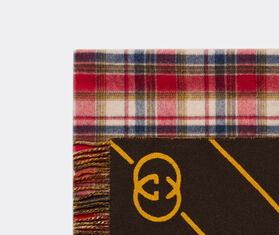 Gucci Blanket, red plaid MULTICOLOUR GUCC20PLA765MUL
