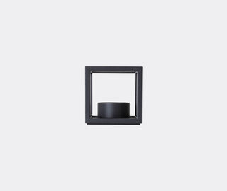 Audo Copenhagen 'Kubus T' tealight holder, black BLACK BYLA22KUB516BLK