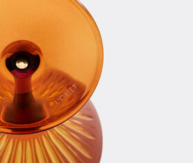 L'Objet 'Prism' wine glass, set of four, amber AMBER LOBJ24PRI068AMB