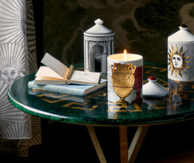 Fornasetti &#39;Se Poi&#39; candle, Reperti decor MULTICOLOUR FORN24SCE796MUL