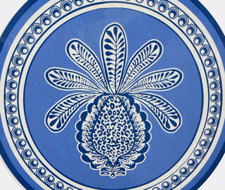 La DoubleJ 'Big Pineapple', placemat, set of two, blue BLUE LADJ25DIS000MUL