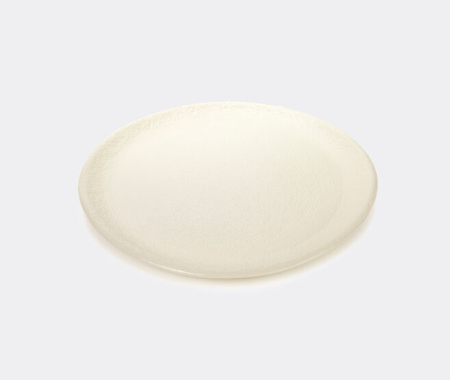 1882 Ltd 'Dunes' plate, large IVORY 188217DUN365BEI
