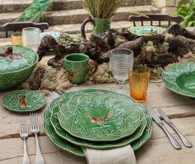 Bordallo Pinheiro 'Bosque' mug, set of four MULTICOLOUR BOPI22BOS615MUL