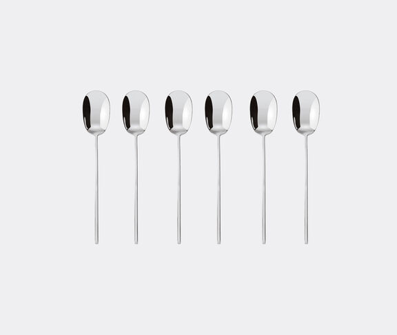 Sambonet '100' moka spoon, set of six, silver undefined ${masterID}
