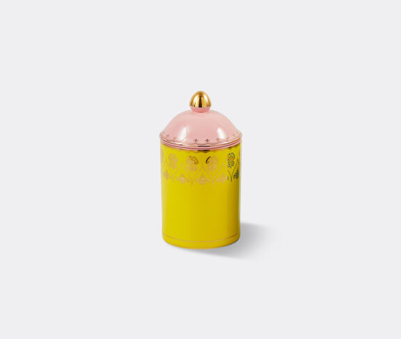 POLSPOTTEN 'Grandpa' lidded jar, yellow YELLOW POLS25JAR959YEL