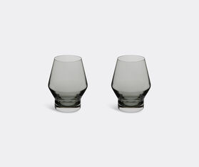 Nude &#39;Beak&#39; glass, set of two GREY NUDE17BEA860GRY