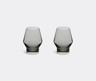Nude 'Beak' glass, set of two GREY NUDE17BEA860GRY