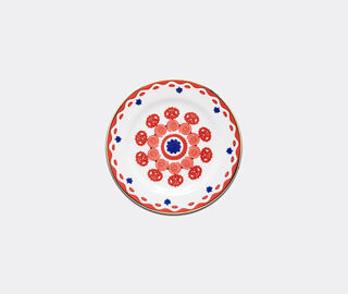La DoubleJ 'Transylvania Mix' dessert plates, set of six MULTICOLOUR LADJ21DES274MUL