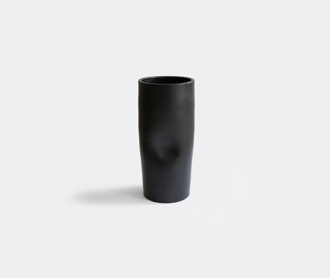 Origin Made 'Portal Vase', large BLACK ORMA22POR129BLK