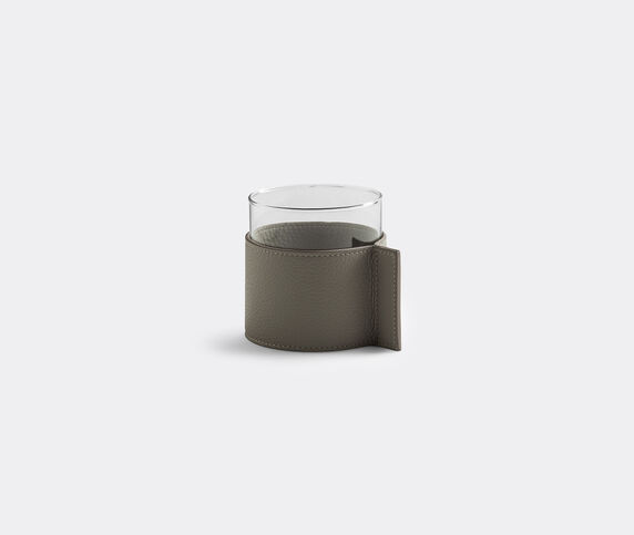 Poltrona Frau Leather pot, small Grey POFR20LEA508GRN
