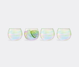 LSA International 'Bubble' rocking tumbler, set of four WHITE LSAI21BUB624TRA