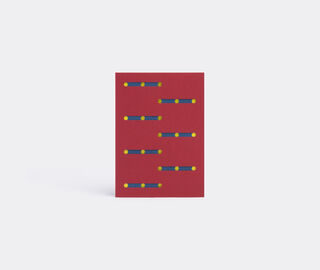 Dotsy Pattern card, red, orange and yellow RED DTSY18PAT835RED