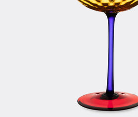 Dolce&amp;Gabbana Casa 'Carretto Siciliano' champagne glass, yellow and red YELLOW DGCA22HAN727MUL