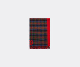 Gucci 'Gucci tartan' blanket, blue MULTICOLOUR GUCC21PLA507BLU