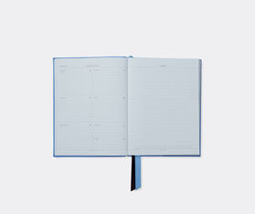Smythson 'Soho' 2025 weekly diary, Nile blue BLUE SMYT24PAS581BLU