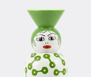 Seletti 'Canopie, Pietra', jar, white and green MULTICOLOUR SELE26DOL679MUL