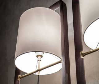 Poltrona Frau 'Fidelio' floor lamp BROWN POFR20FID246BRW