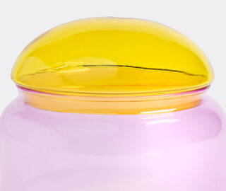 &amp;k Amsterdam 'Puffy' jar, pink multicolor MULTICOLOUR AMST25JAR790MUL