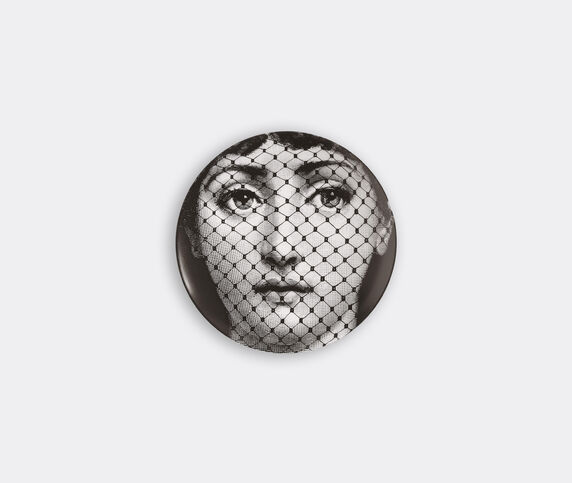 Fornasetti 'Tema e Variazioni n.78' wall plate black and white FORN23WAL143MUL