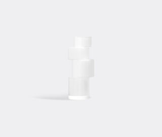 LSA International 'Tier' vase, large, chalk white WHITE LSAI25TIE857WHI