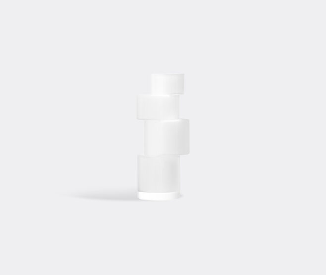 LSA International 'Tier' vase, large, chalk white WHITE LSAI25TIE857WHI