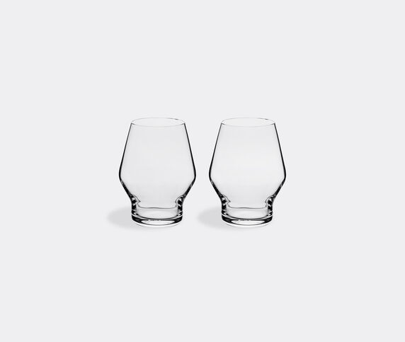 Nude 'Beak' glass, set of two Clear NUDE17BEA822TRA