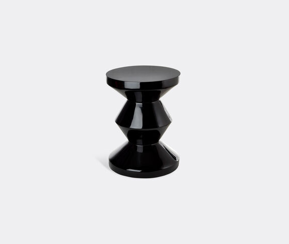 POLSPOTTEN 'Zig Zag' stool, black undefined ${masterID}