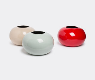 Wetter Indochine 'Orchid' vase, red RED WEIN18ORC042RED