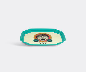 Gucci 'Sprovveduta Et&agrave;' chiselled metal tray, large MULTICOLOUR GUCC18CHI438GRN