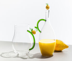 Ichendorf Milano 'Fruit and flowers' bottle, lemon, multicolor MULTICOLOUR ICMI26FRU419MUL