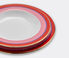 La DoubleJ 'Rainbow' soup and dinner plate set, pink pink LADJ23SOU226PIN