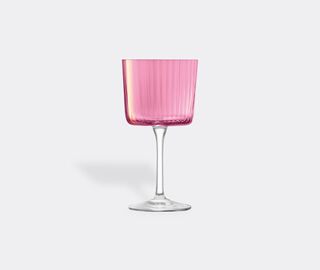 LSA International 'Gems' wine glass, set of four, garnet PINK LSAI23GEM453PIN